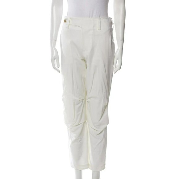 Nells Nelson Cream Virgin Wool Pants – Size M/38IT – High-Rise – Straight Leg - Picture 1 of 8